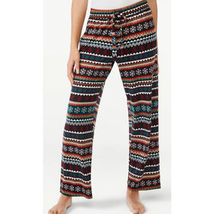 6/$30 Women's Hacci Knit Sleep Pants Joggers, Sizes S to 3X